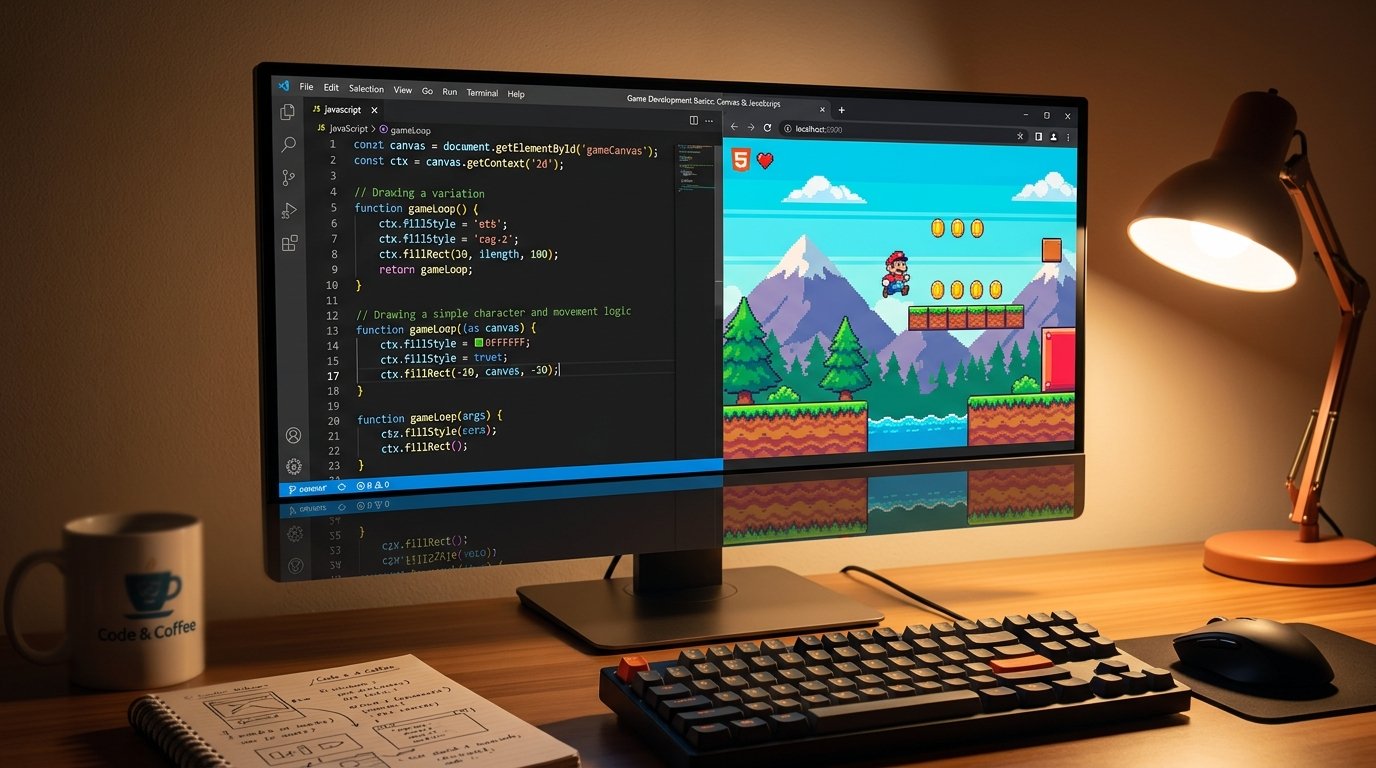 Game Development Basics: HTML5 Canvas & JavaScript