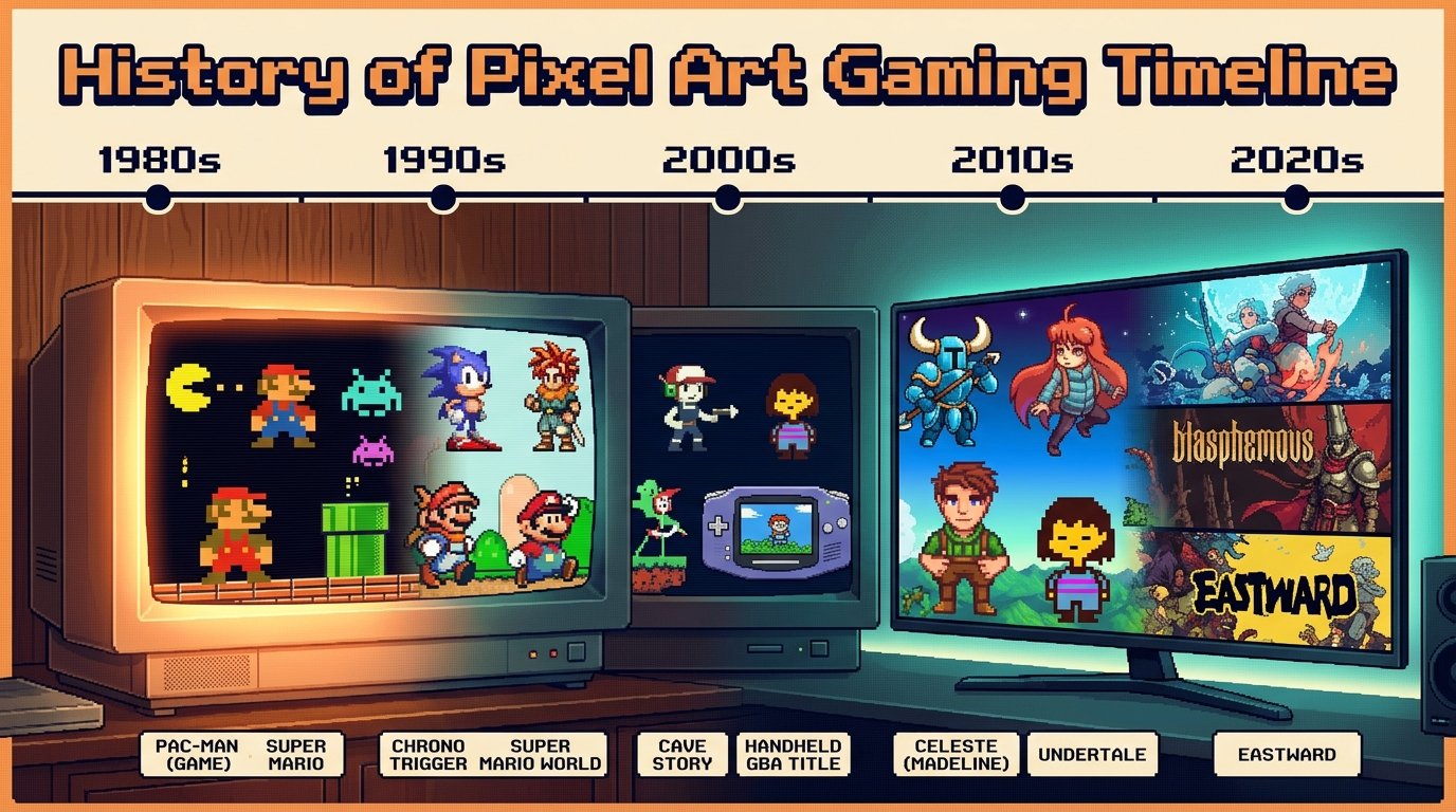 History of Pixel Art Gaming