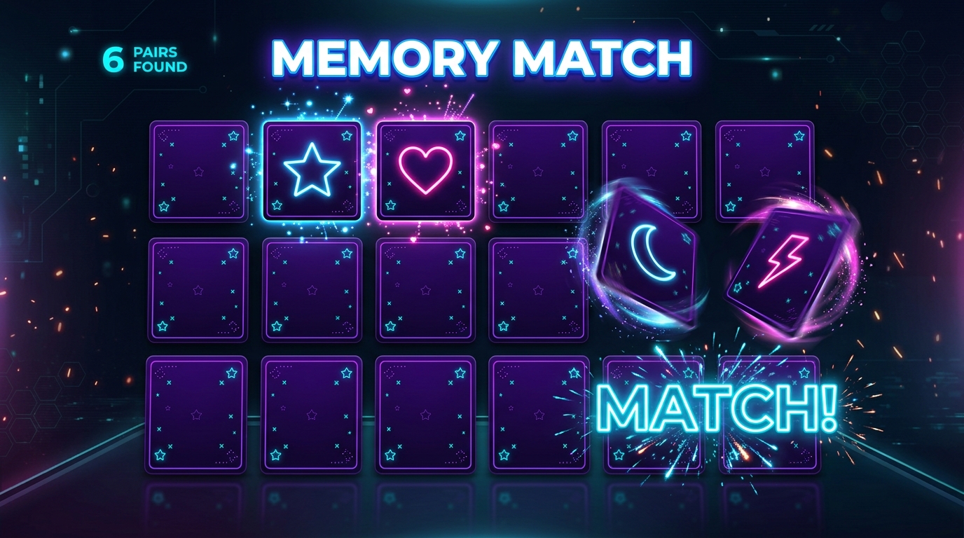 Memory Match Pro